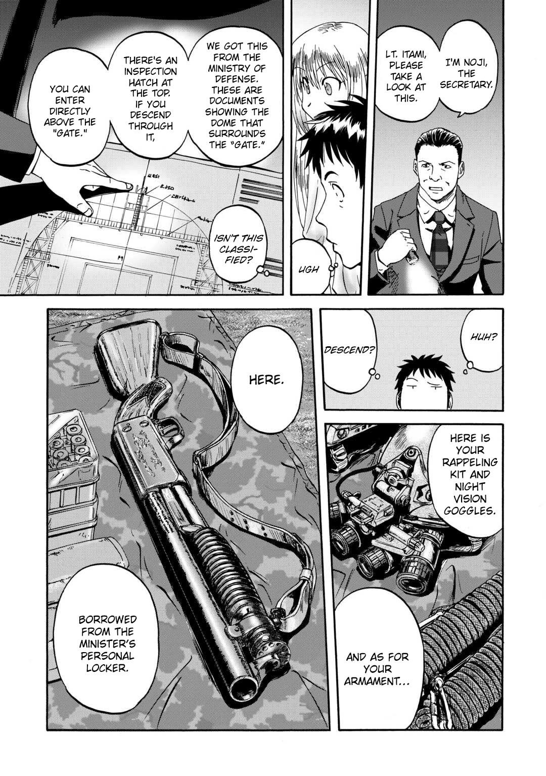 Gate - Jietai Kare no Chi nite, Kaku Tatakeri Chapter 135