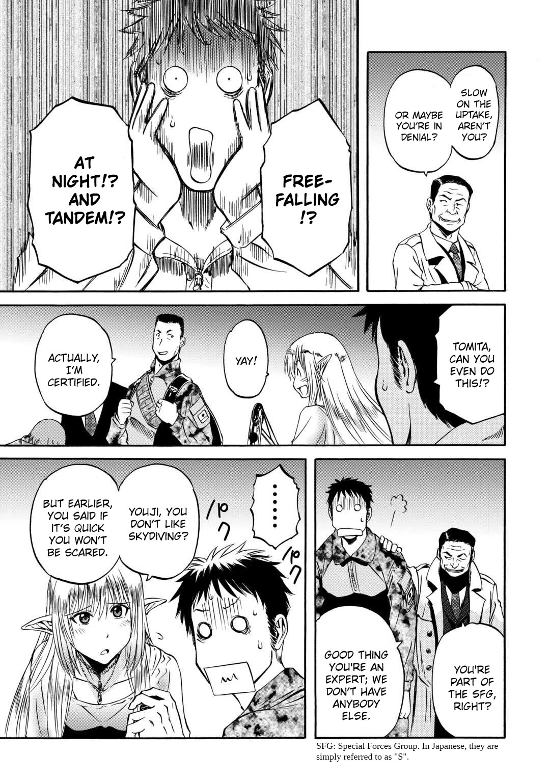 Gate - Jietai Kare no Chi nite, Kaku Tatakeri Chapter 135