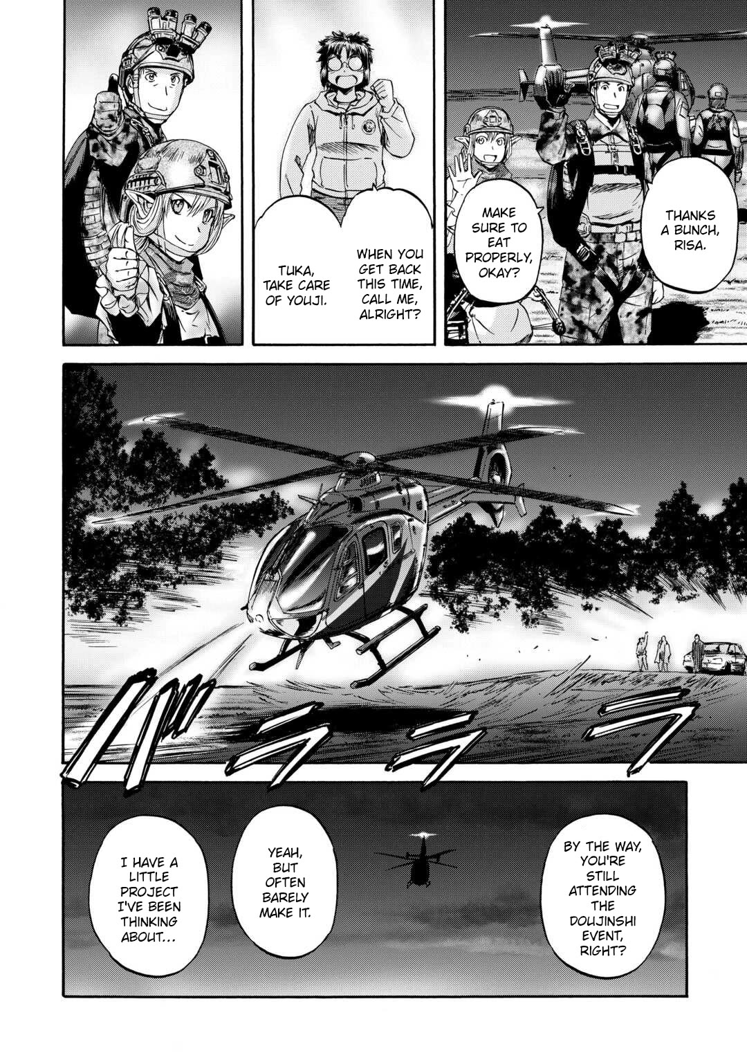 Gate - Jietai Kare no Chi nite, Kaku Tatakeri Chapter 135