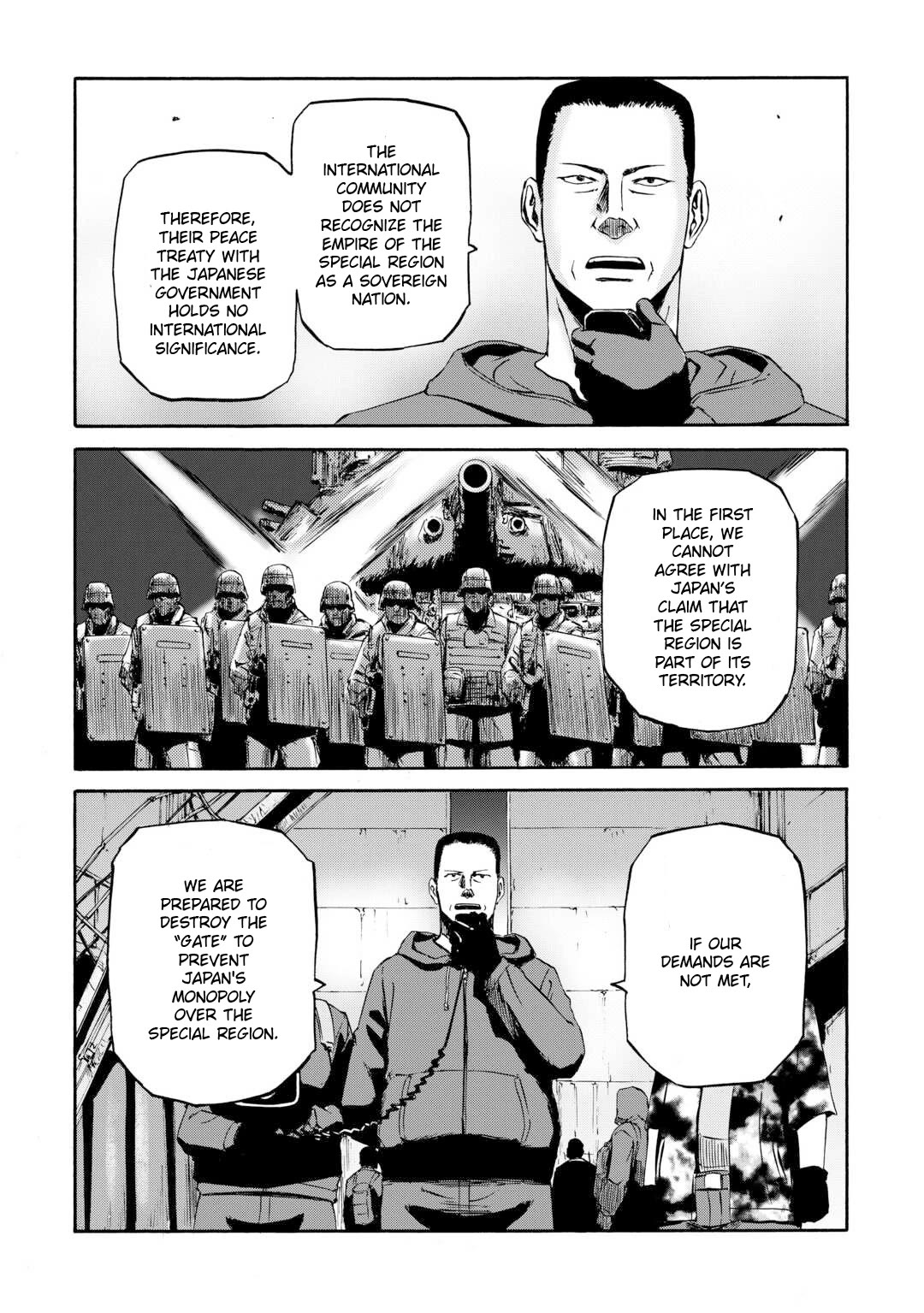 Gate - Jietai Kare No Chi Nite, Kaku Tatakeri Chapter 136