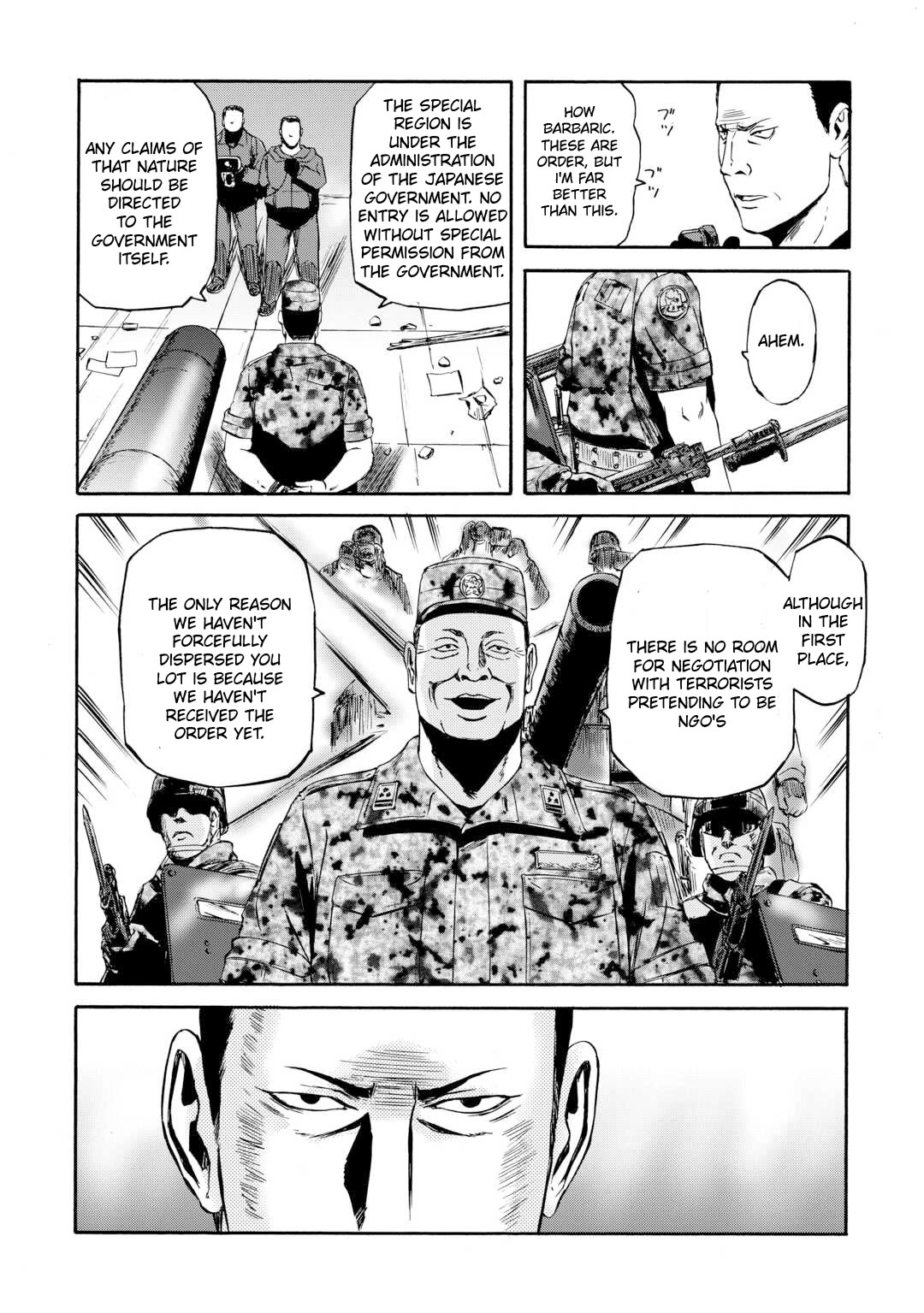 Gate - Jietai Kare No Chi Nite, Kaku Tatakeri Chapter 136