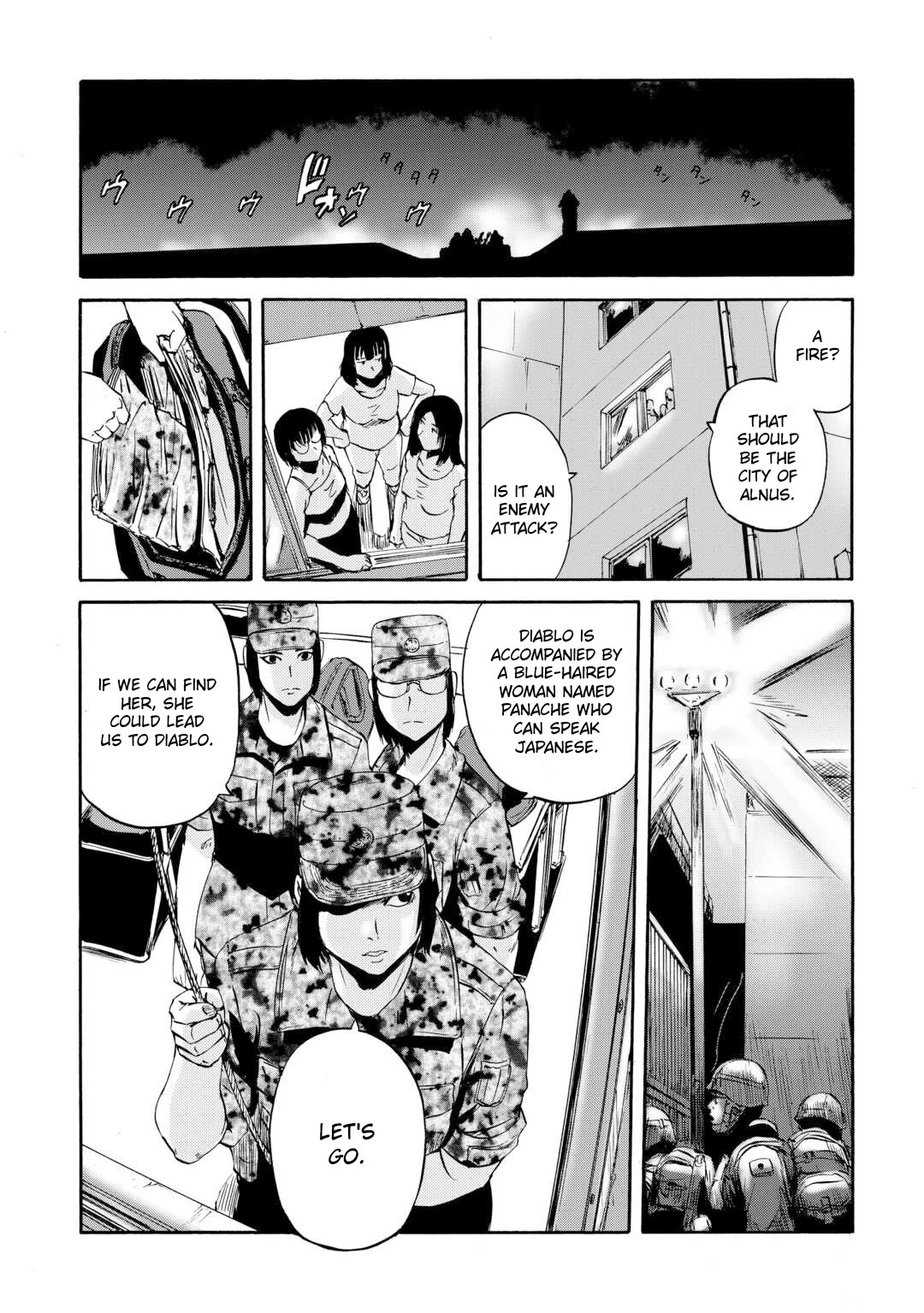 Gate - Jietai Kare No Chi Nite, Kaku Tatakeri Chapter 136