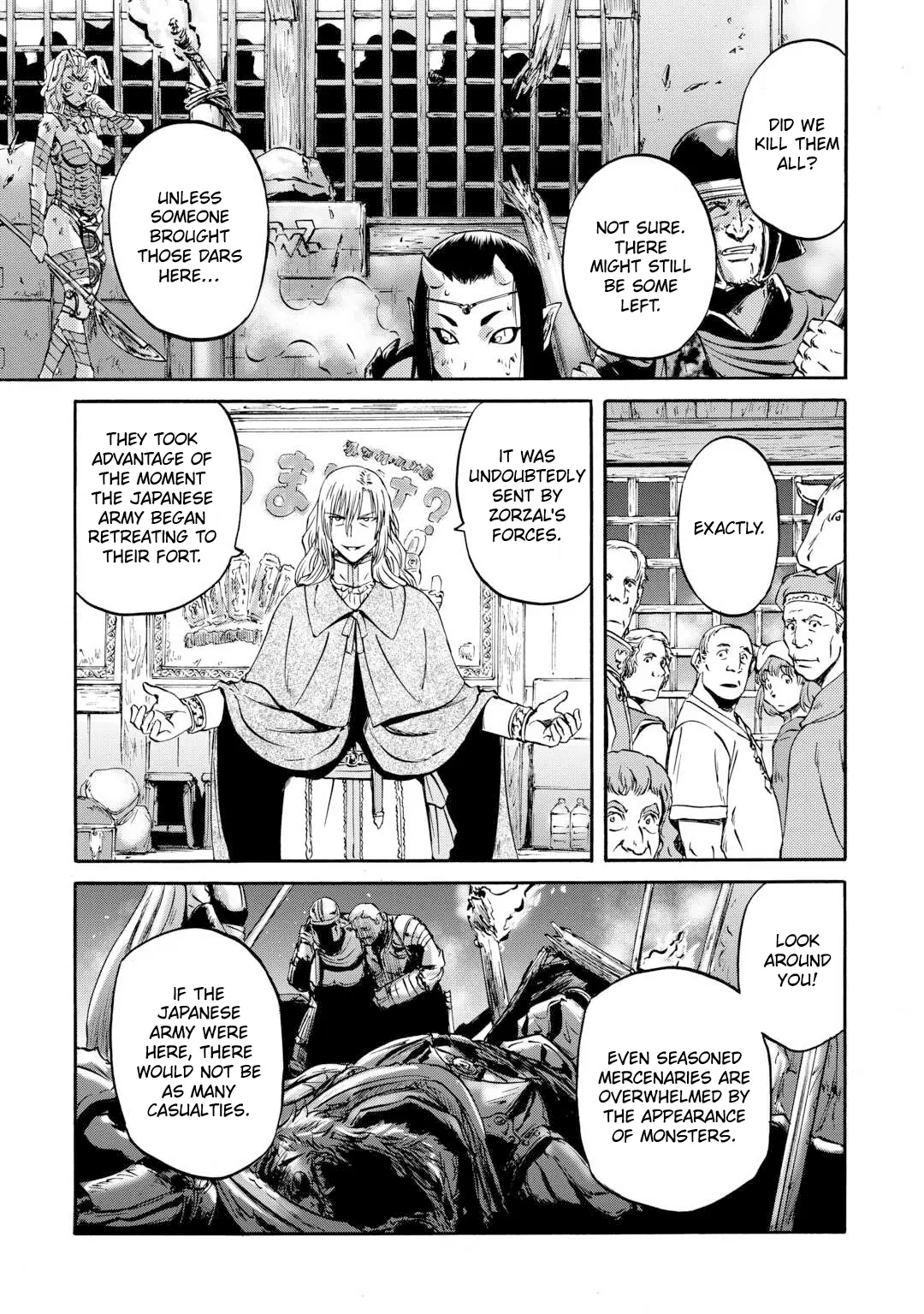 Gate - Jietai Kare No Chi Nite, Kaku Tatakeri Chapter 139