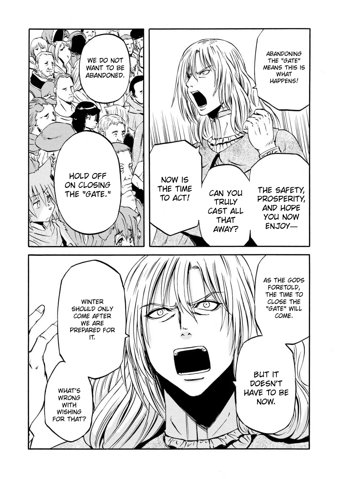 Gate - Jietai Kare No Chi Nite, Kaku Tatakeri Chapter 139