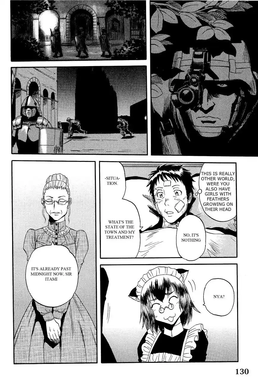 Gate – Jietai Kare no Chi nite, Kaku Tatakeri Chapter 14