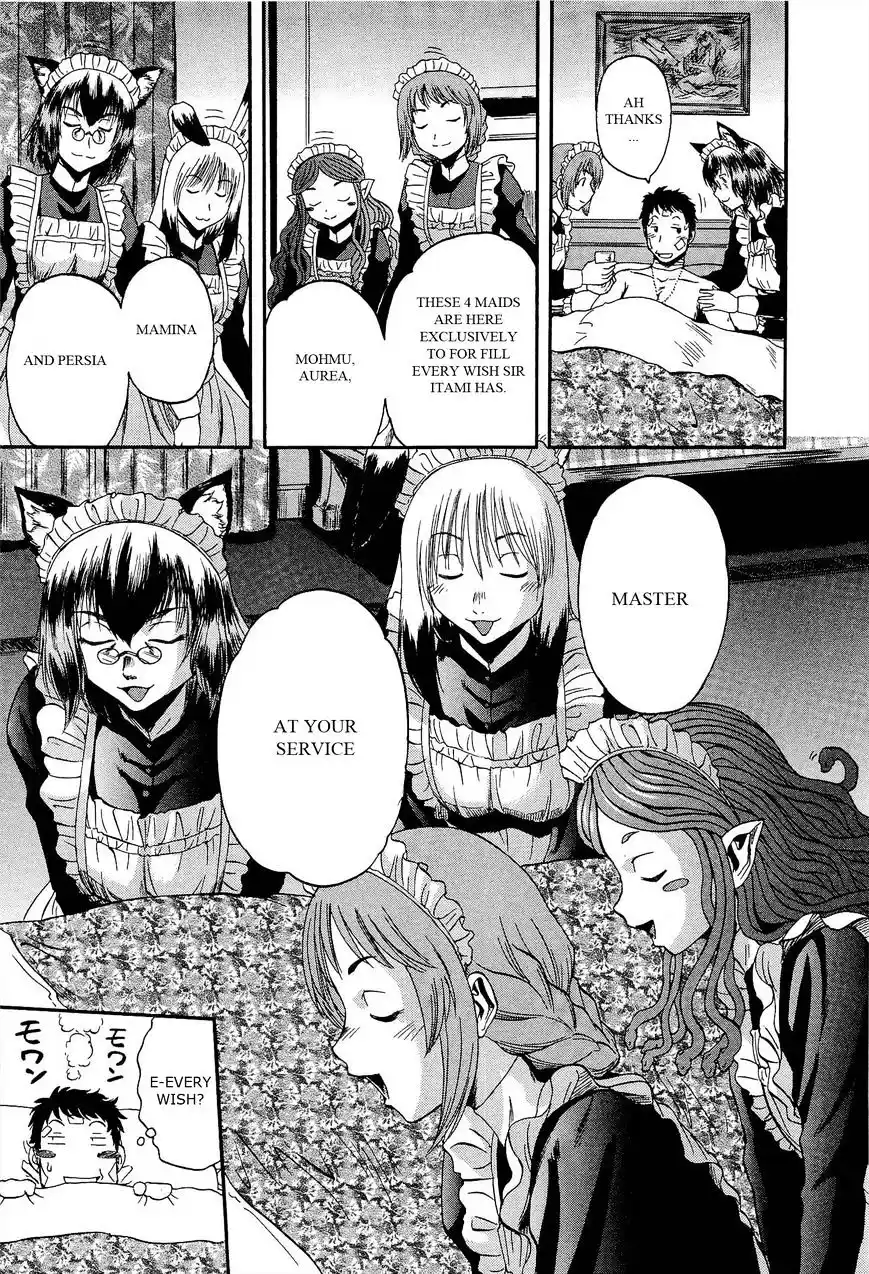 Gate – Jietai Kare no Chi nite, Kaku Tatakeri Chapter 14