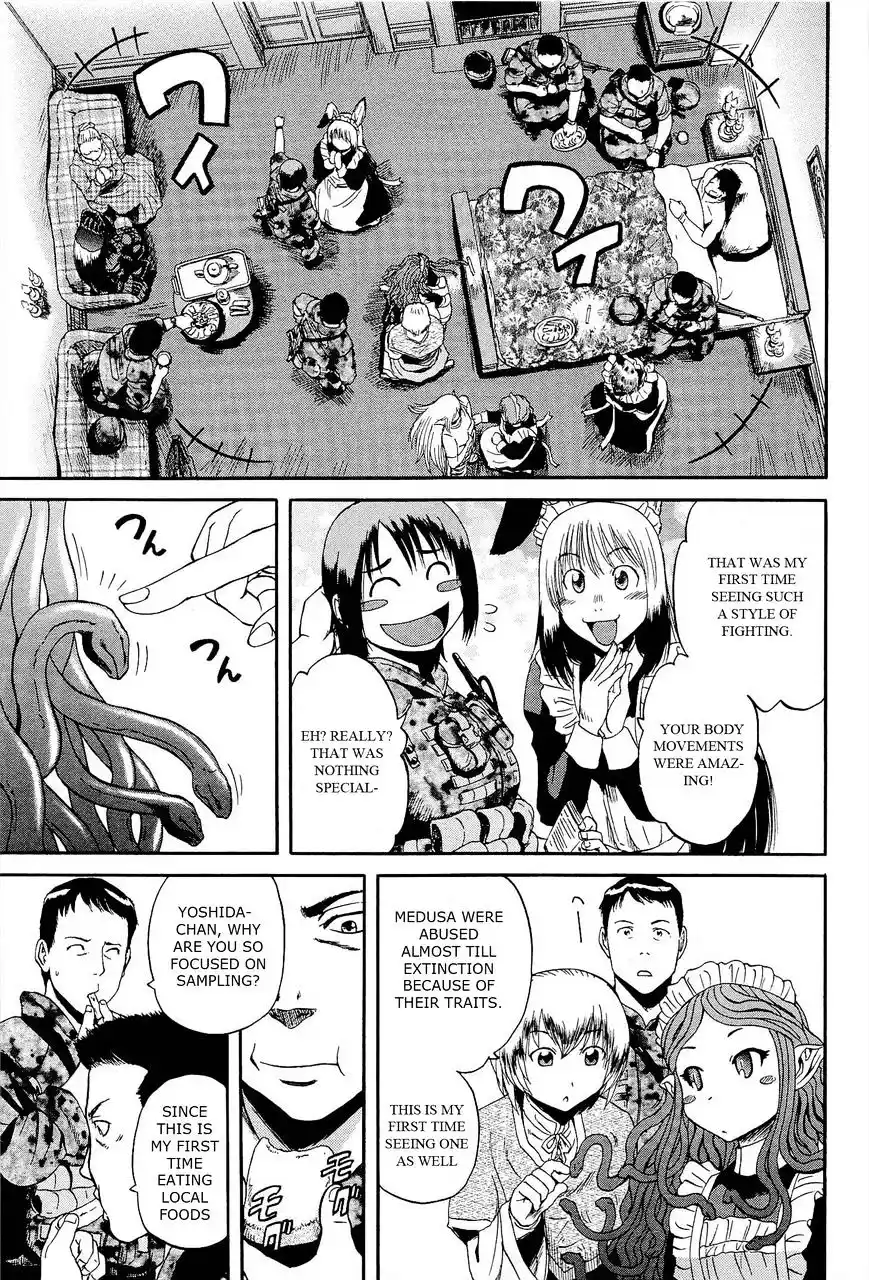 Gate – Jietai Kare no Chi nite, Kaku Tatakeri Chapter 14