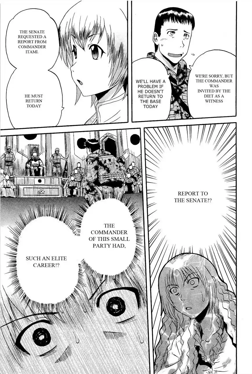 Gate – Jietai Kare no Chi nite, Kaku Tatakeri Chapter 14