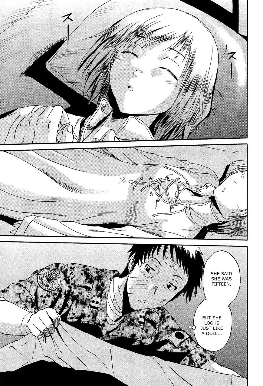 Gate – Jietai Kare no Chi nite, Kaku Tatakeri Chapter 16