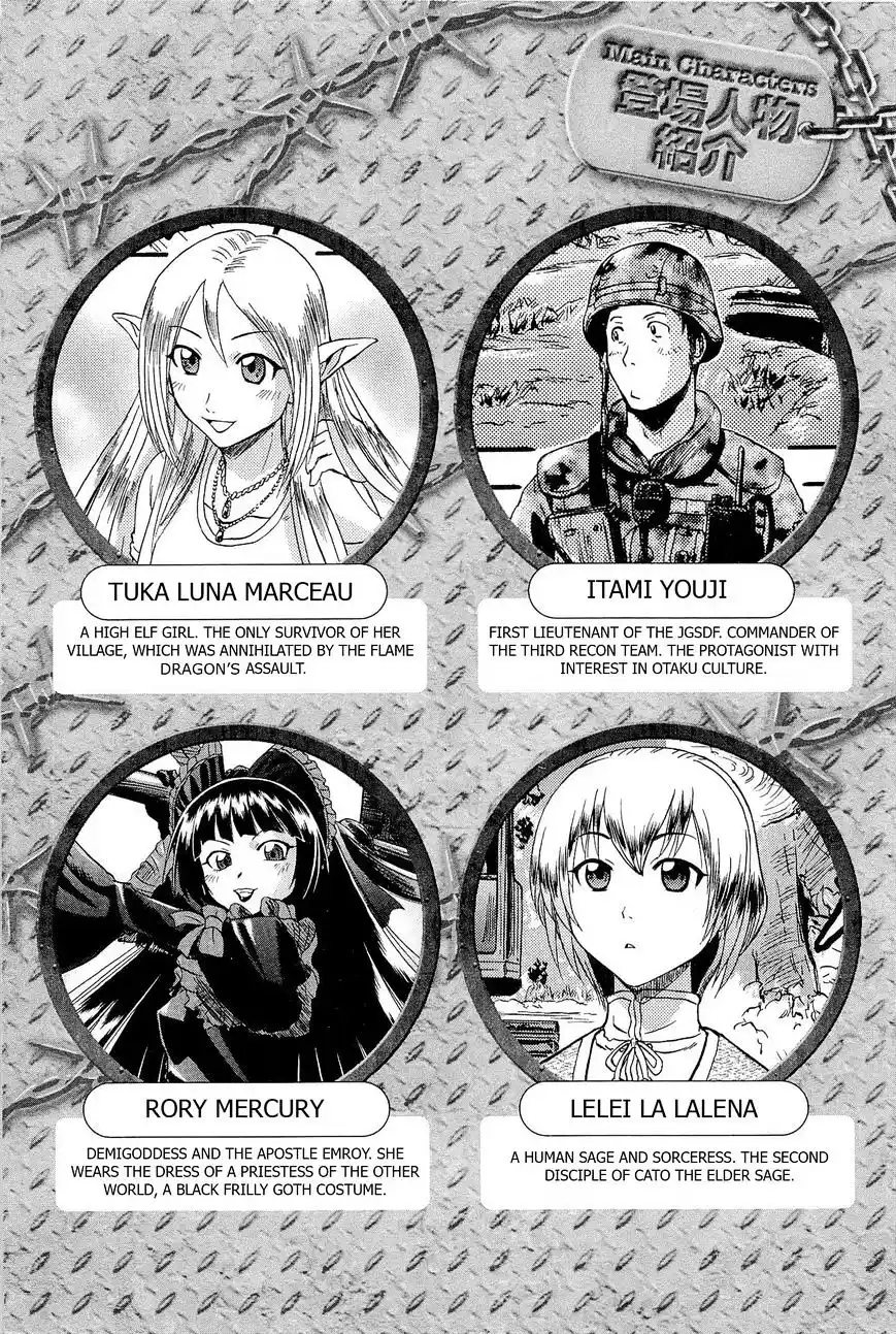 Gate – Jietai Kare no Chi nite, Kaku Tatakeri Chapter 17