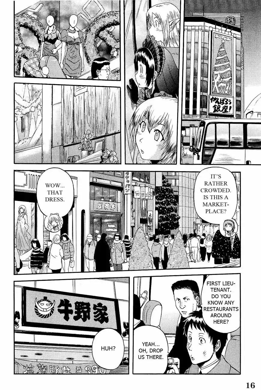 Gate – Jietai Kare no Chi nite, Kaku Tatakeri Chapter 17