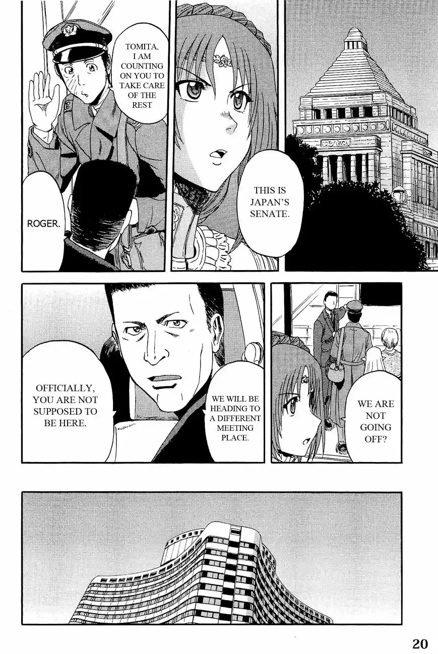 Gate – Jietai Kare no Chi nite, Kaku Tatakeri Chapter 17