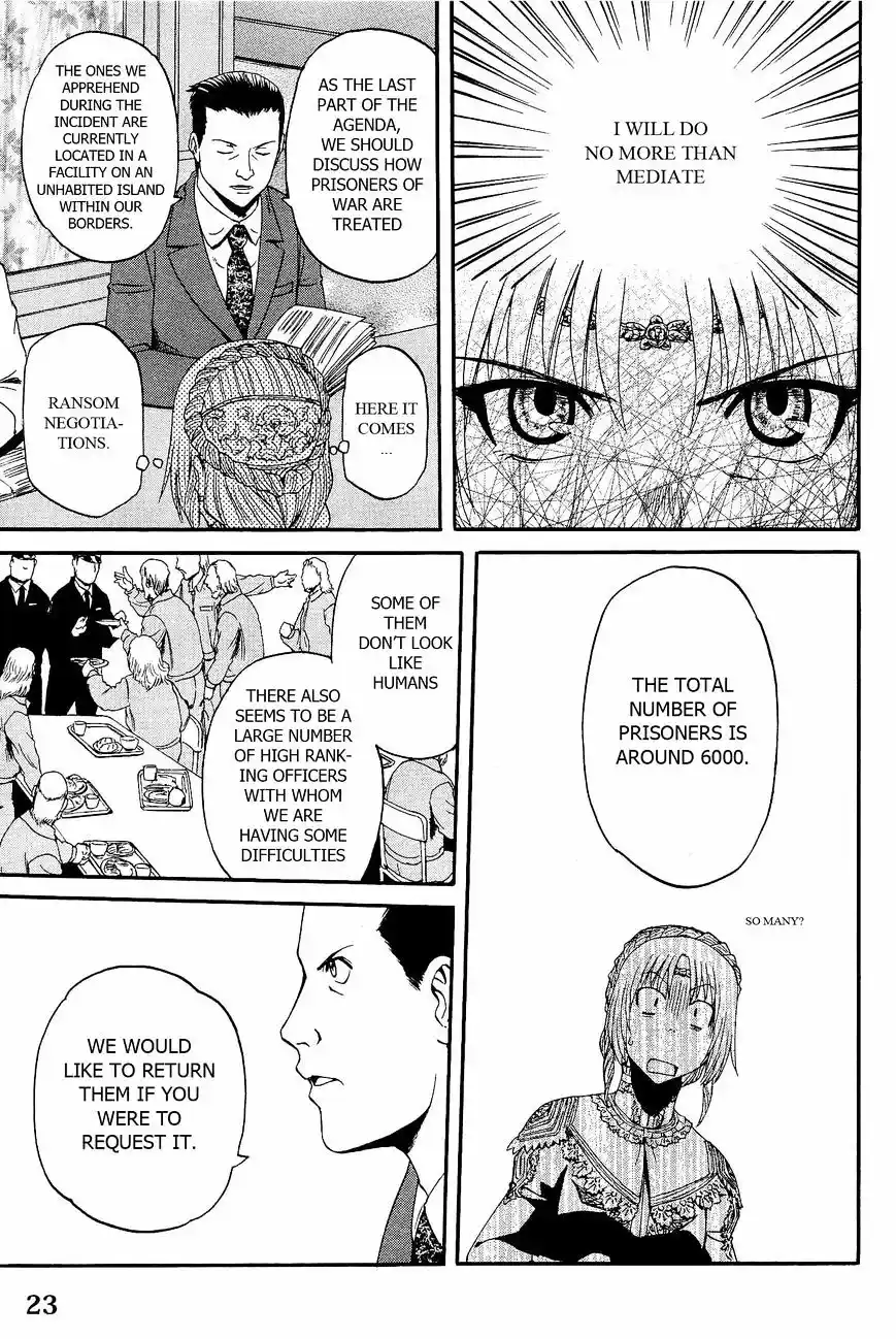 Gate – Jietai Kare no Chi nite, Kaku Tatakeri Chapter 17