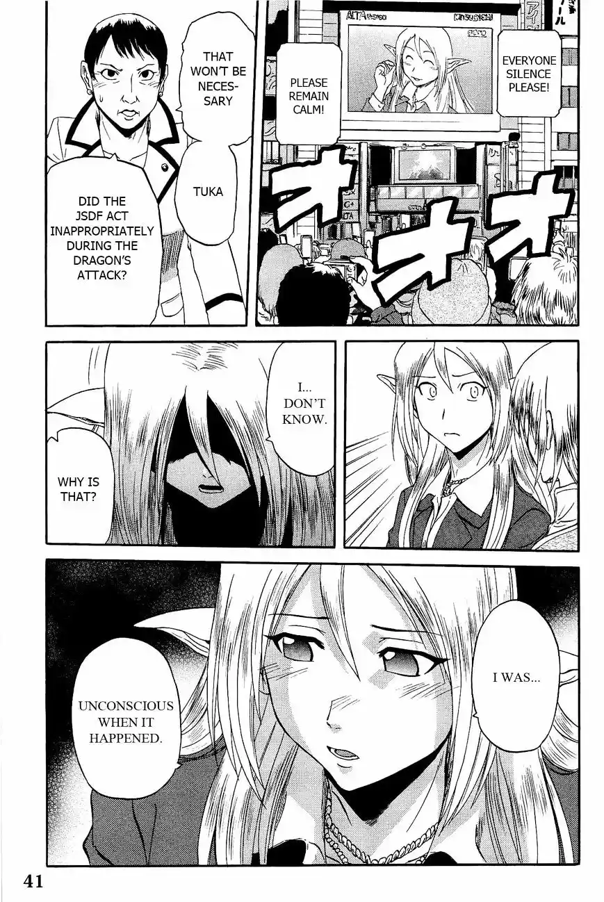 Gate – Jietai Kare no Chi nite, Kaku Tatakeri Chapter 18