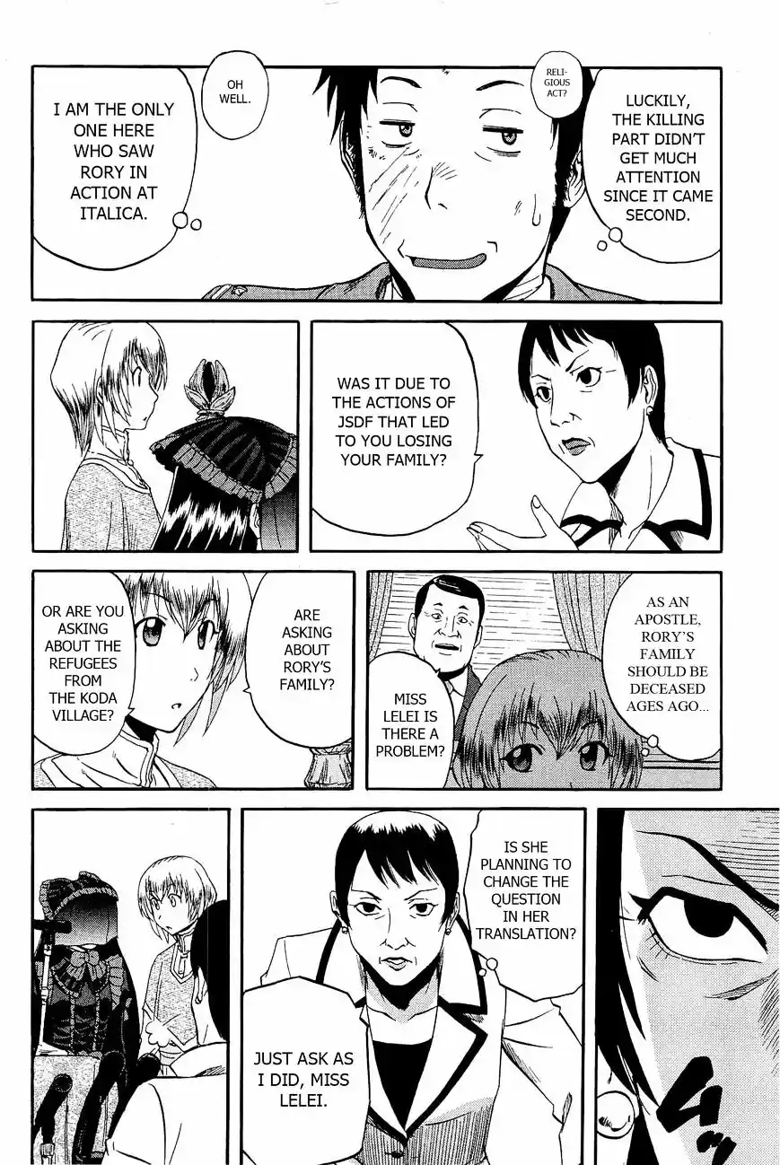 Gate – Jietai Kare no Chi nite, Kaku Tatakeri Chapter 18