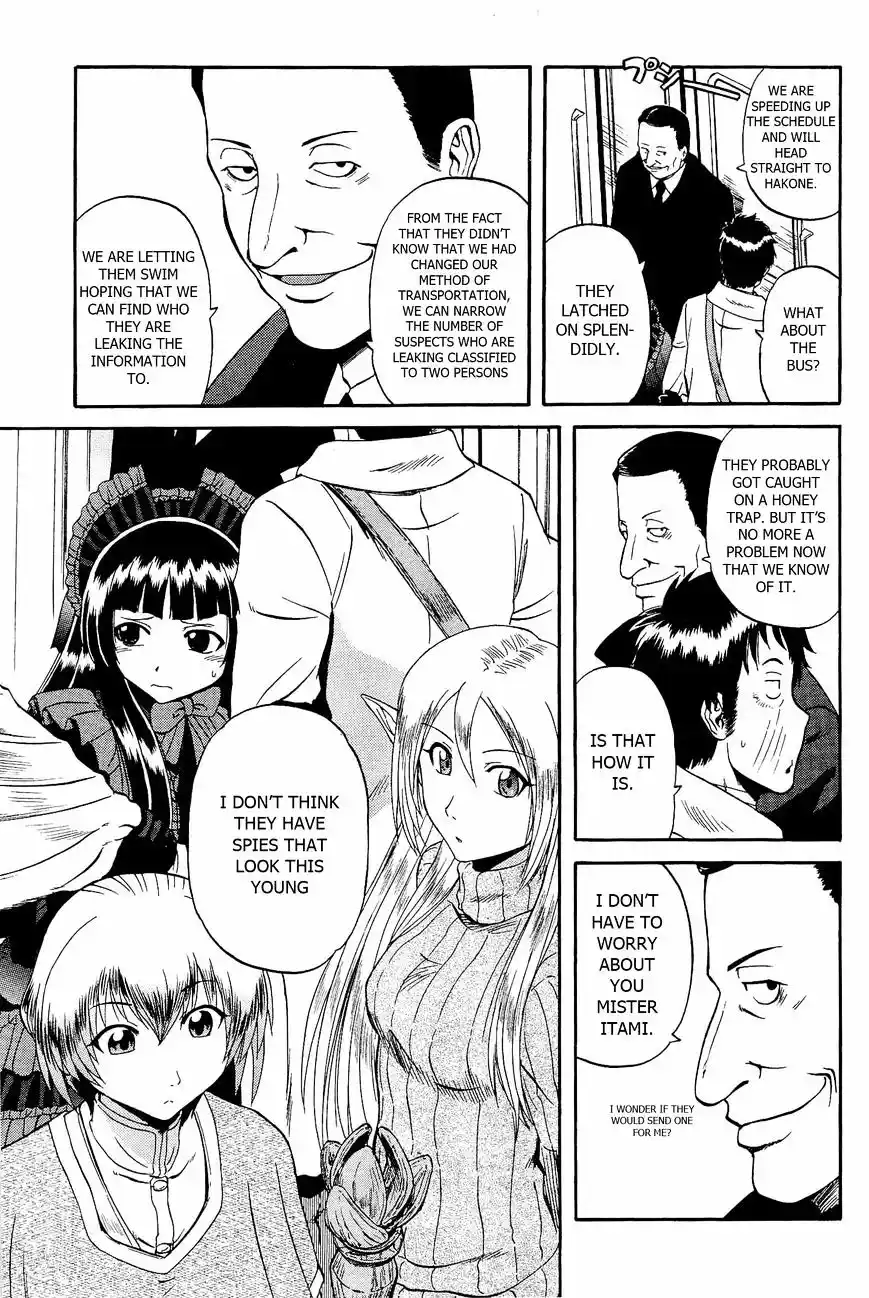 Gate – Jietai Kare no Chi nite, Kaku Tatakeri Chapter 19