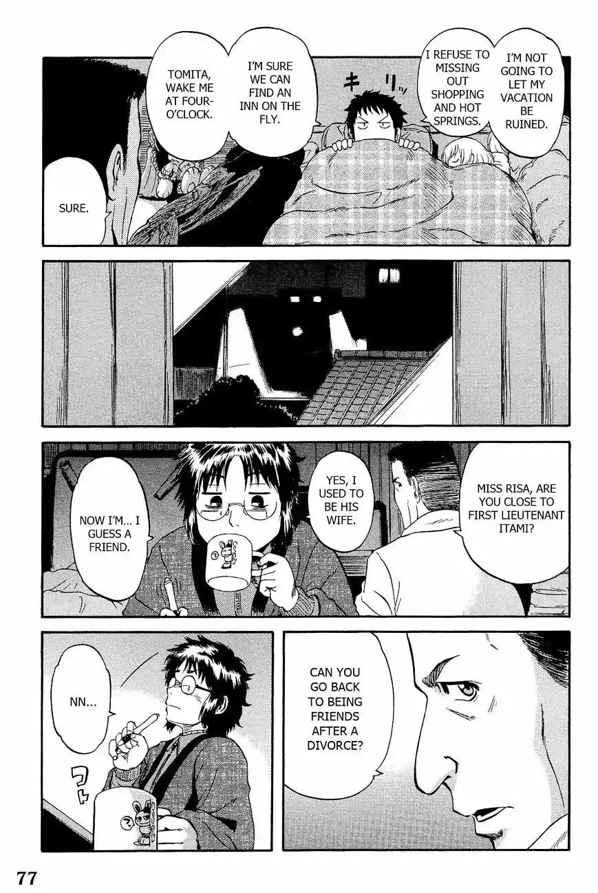 Gate – Jietai Kare no Chi nite, Kaku Tatakeri Chapter 19