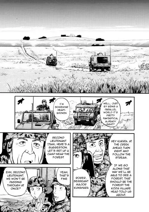 Gate – Jietai Kare no Chi nite, Kaku Tatakeri Chapter 2