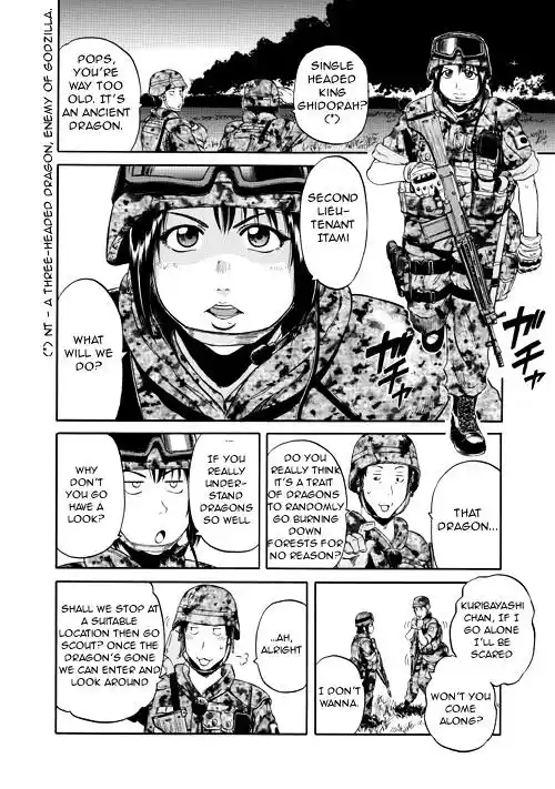 Gate – Jietai Kare no Chi nite, Kaku Tatakeri Chapter 2