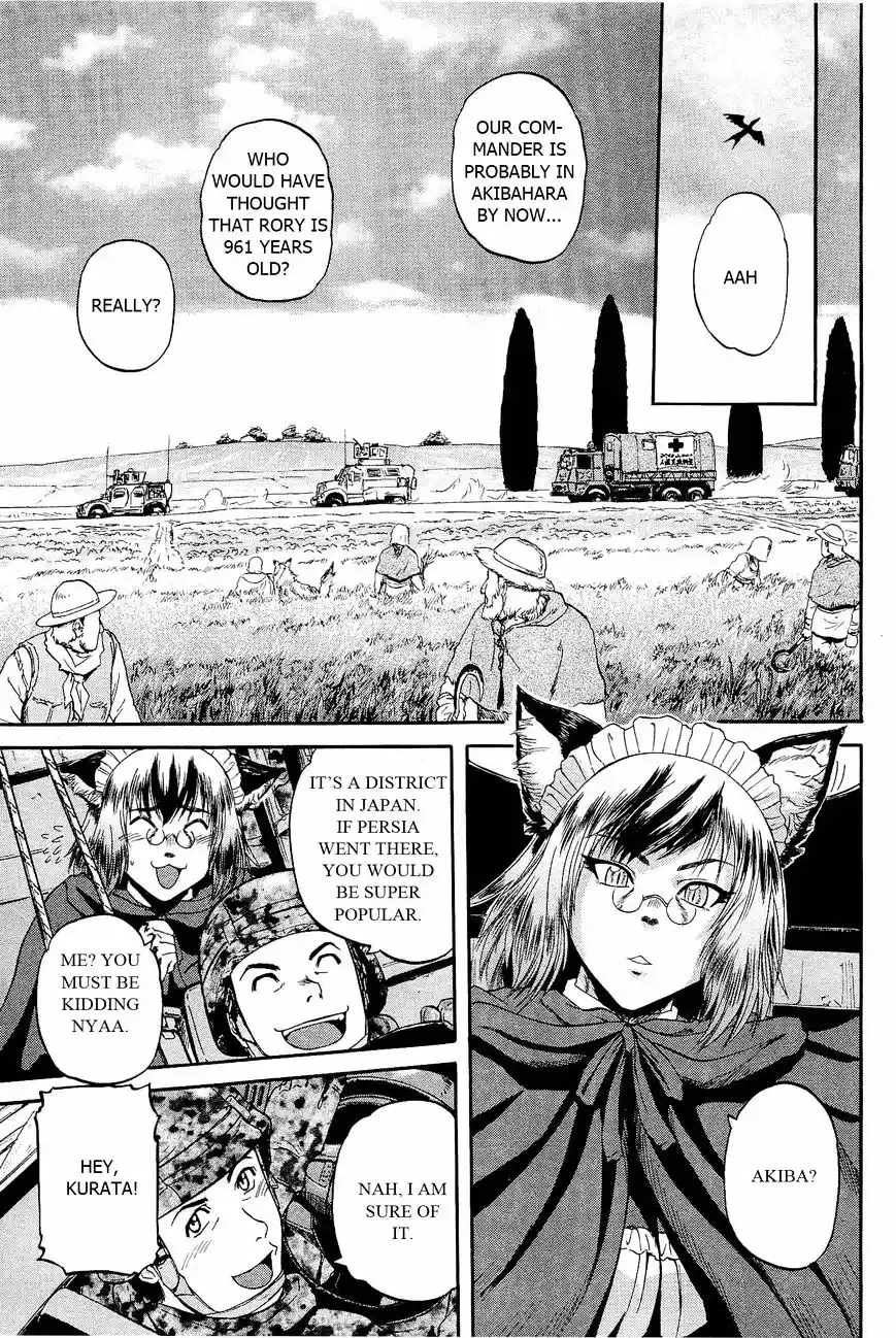 Gate – Jietai Kare no Chi nite, Kaku Tatakeri Chapter 20