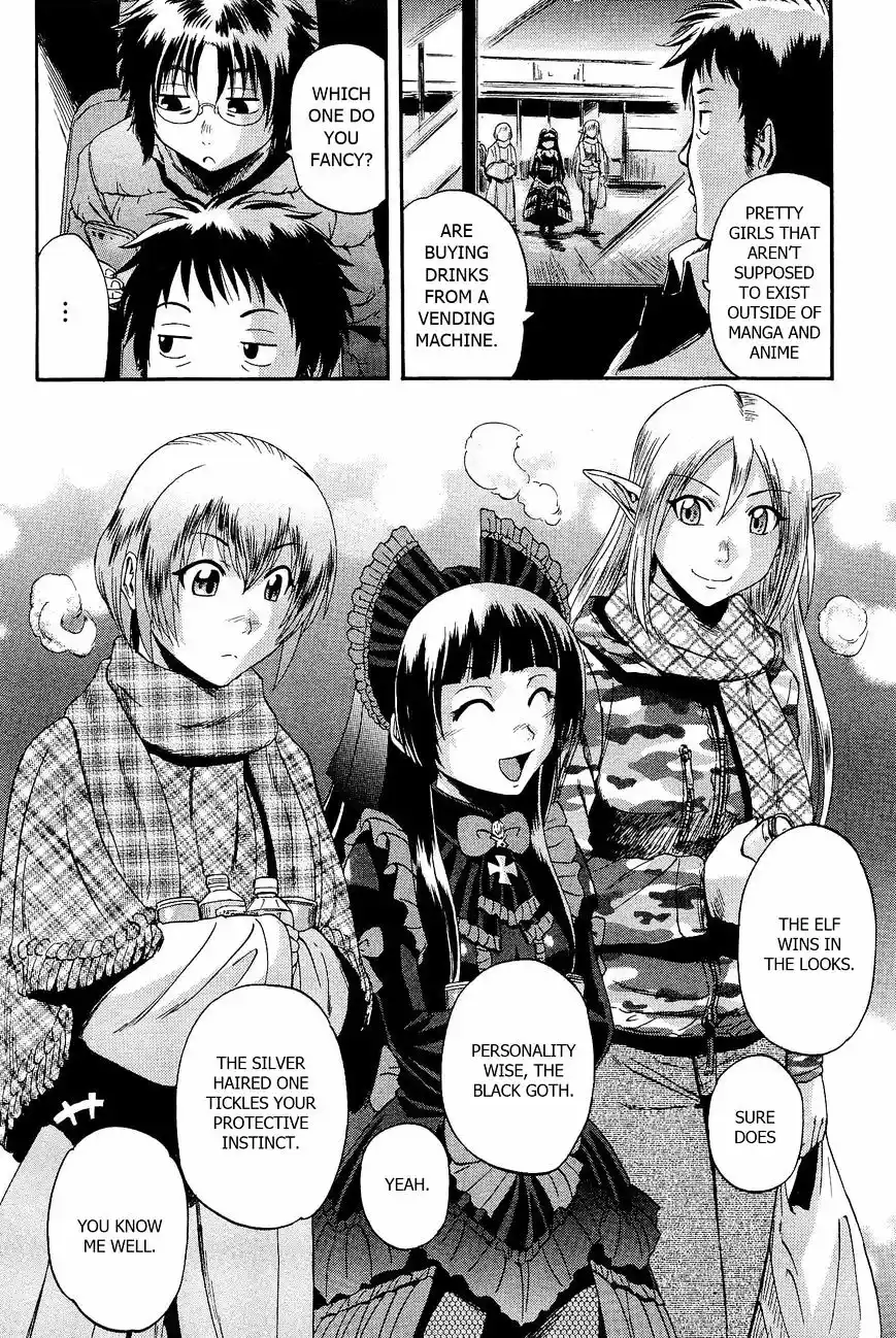 Gate – Jietai Kare no Chi nite, Kaku Tatakeri Chapter 23