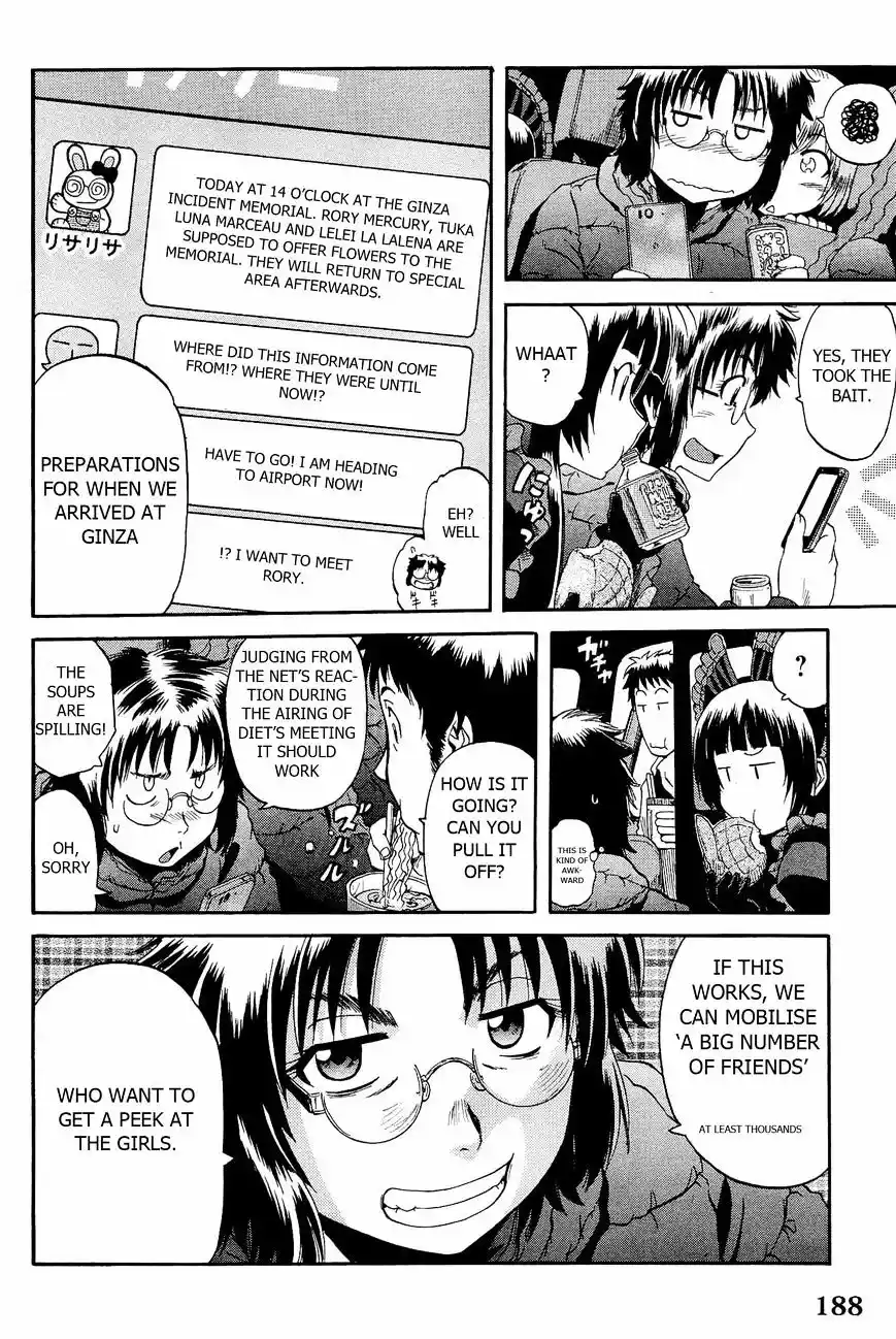 Gate – Jietai Kare no Chi nite, Kaku Tatakeri Chapter 23