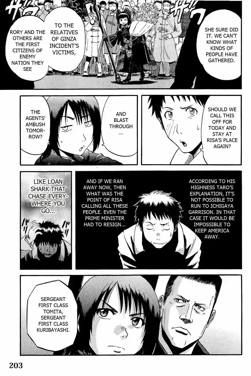 Gate – Jietai Kare no Chi nite, Kaku Tatakeri Chapter 24