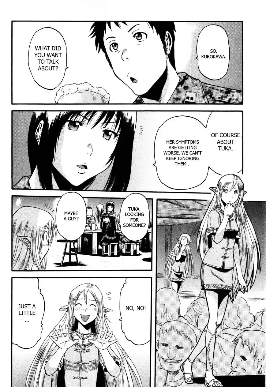 Gate – Jietai Kare no Chi nite, Kaku Tatakeri Chapter 25