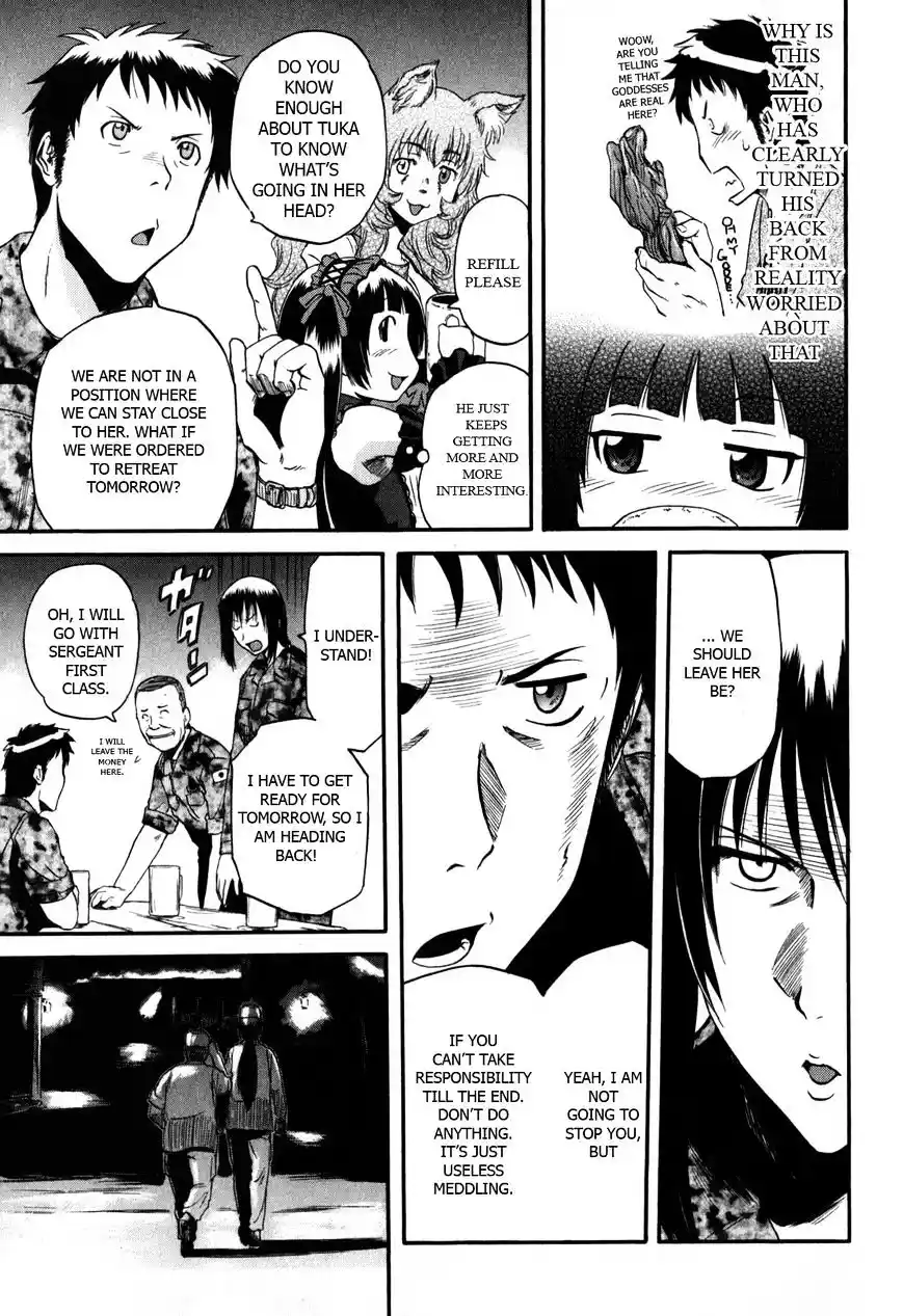 Gate – Jietai Kare no Chi nite, Kaku Tatakeri Chapter 25