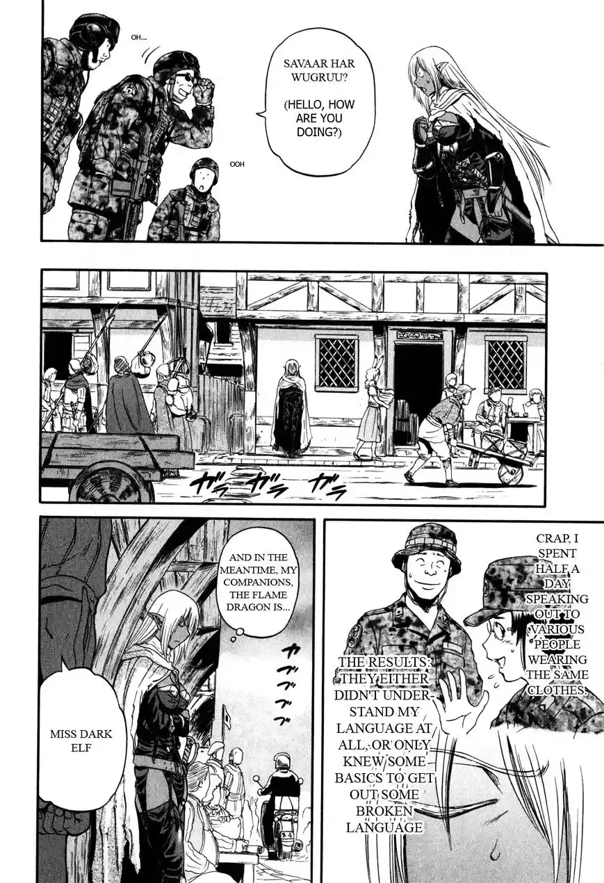 Gate – Jietai Kare no Chi nite, Kaku Tatakeri Chapter 27