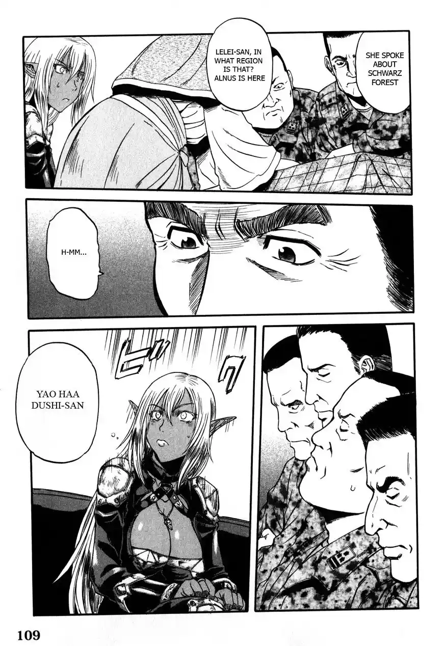 Gate – Jietai Kare no Chi nite, Kaku Tatakeri Chapter 27