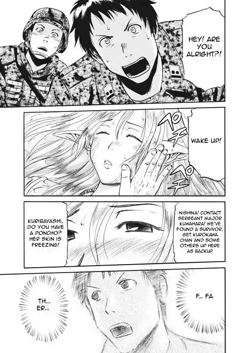 Gate – Jietai Kare no Chi nite, Kaku Tatakeri Chapter 3