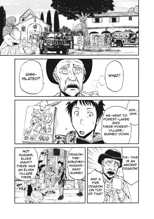 Gate – Jietai Kare no Chi nite, Kaku Tatakeri Chapter 3