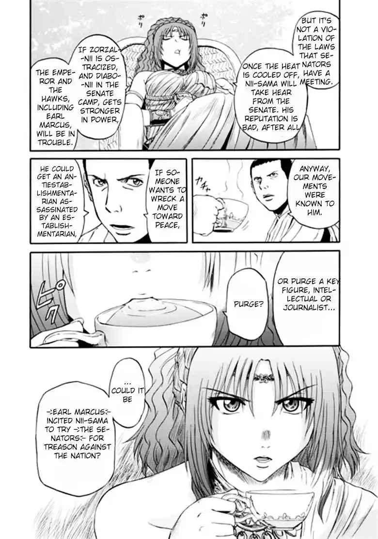 Gate – Jietai Kare no Chi nite, Kaku Tatakeri Chapter 31