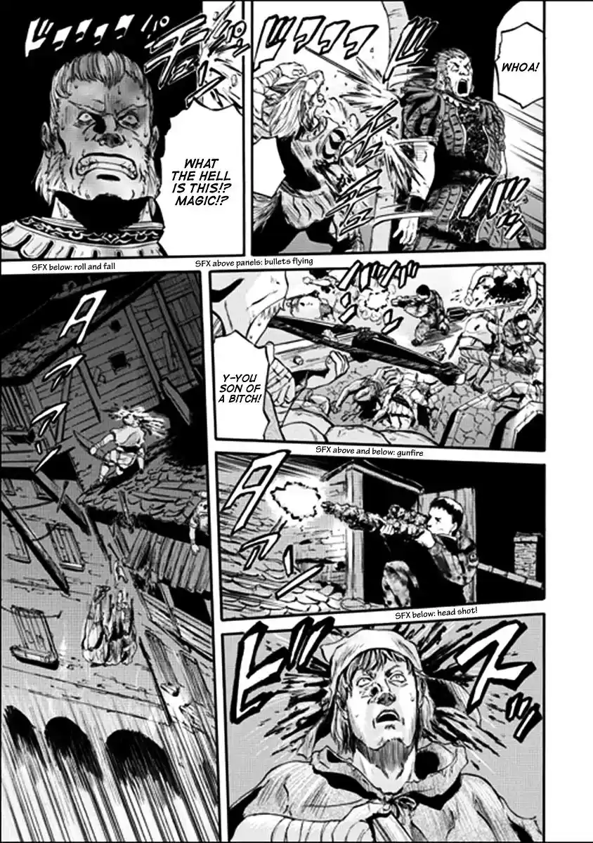 Gate – Jietai Kare no Chi nite, Kaku Tatakeri Chapter 32