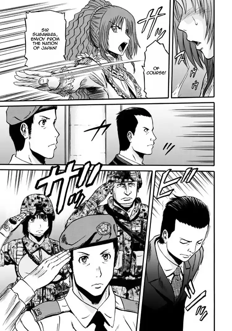 Gate – Jietai Kare no Chi nite, Kaku Tatakeri Chapter 33