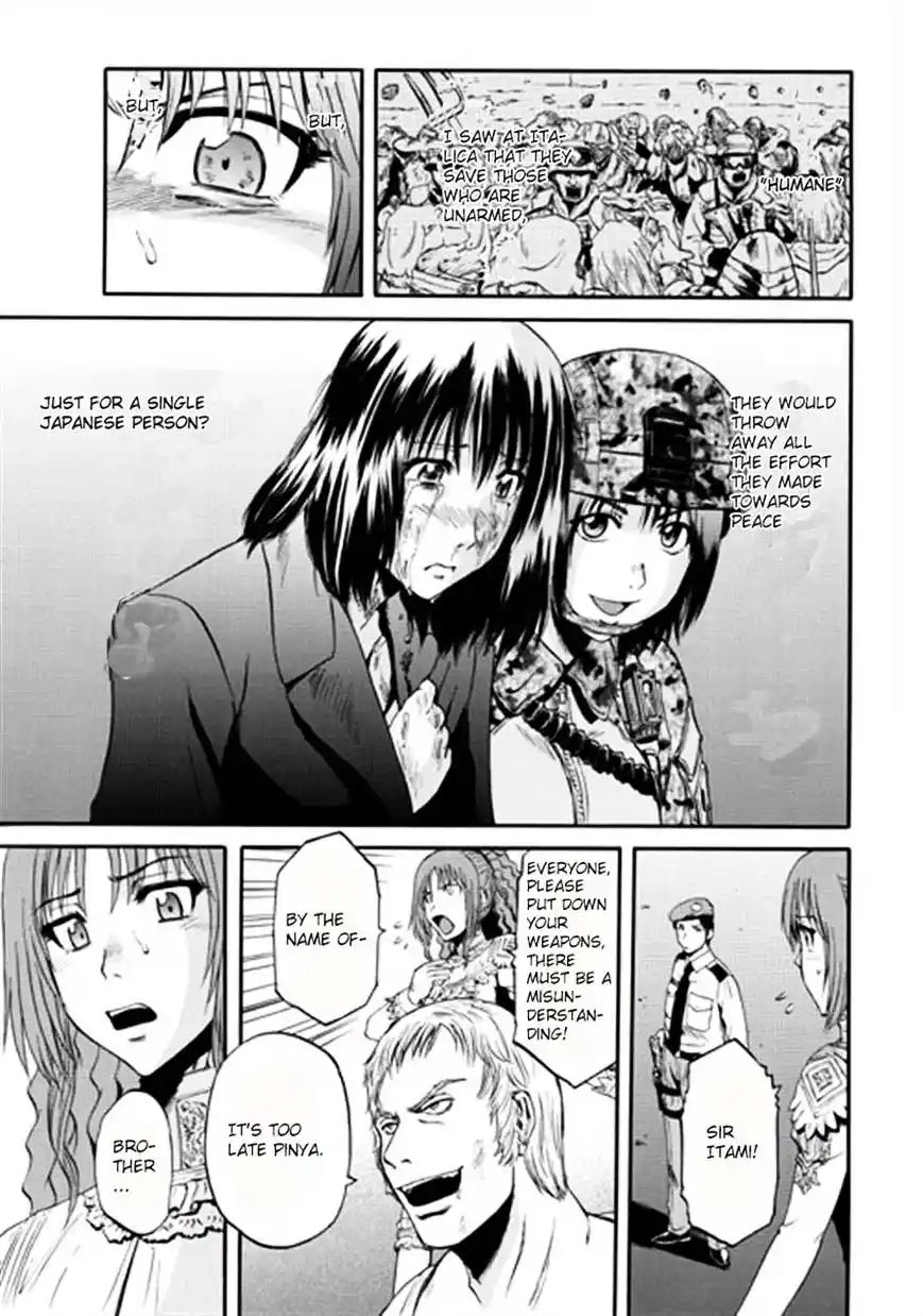 Gate – Jietai Kare no Chi nite, Kaku Tatakeri Chapter 34