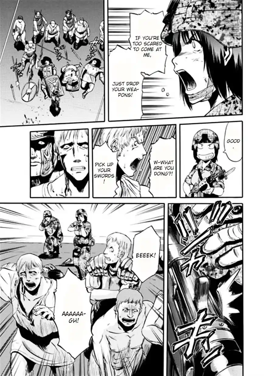 Gate – Jietai Kare no Chi nite, Kaku Tatakeri Chapter 34