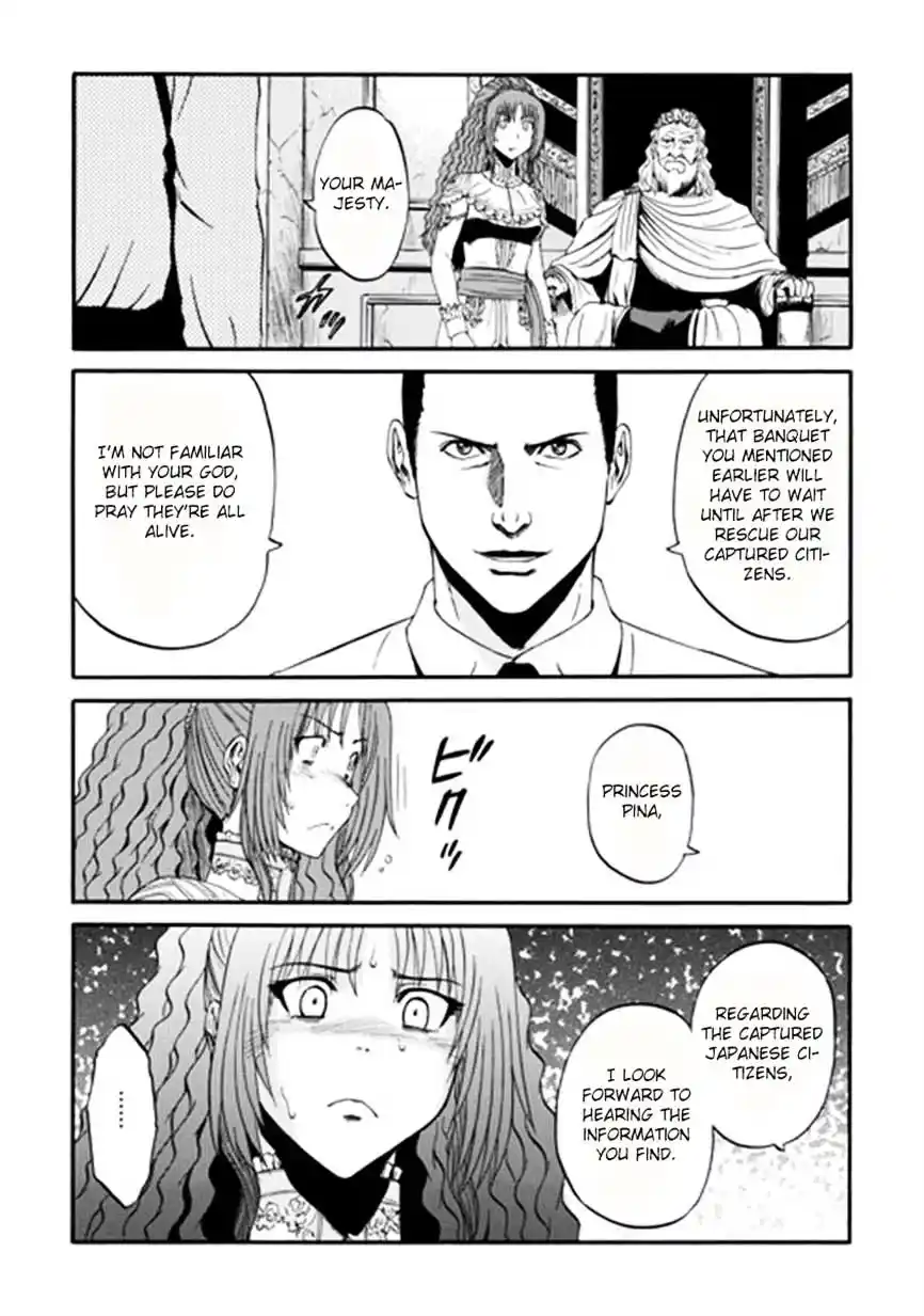 Gate – Jietai Kare no Chi nite, Kaku Tatakeri Chapter 35