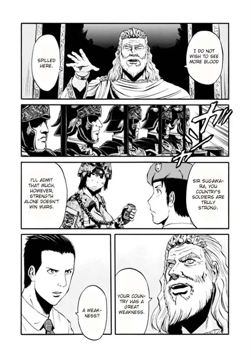 Gate – Jietai Kare no Chi nite, Kaku Tatakeri Chapter 35