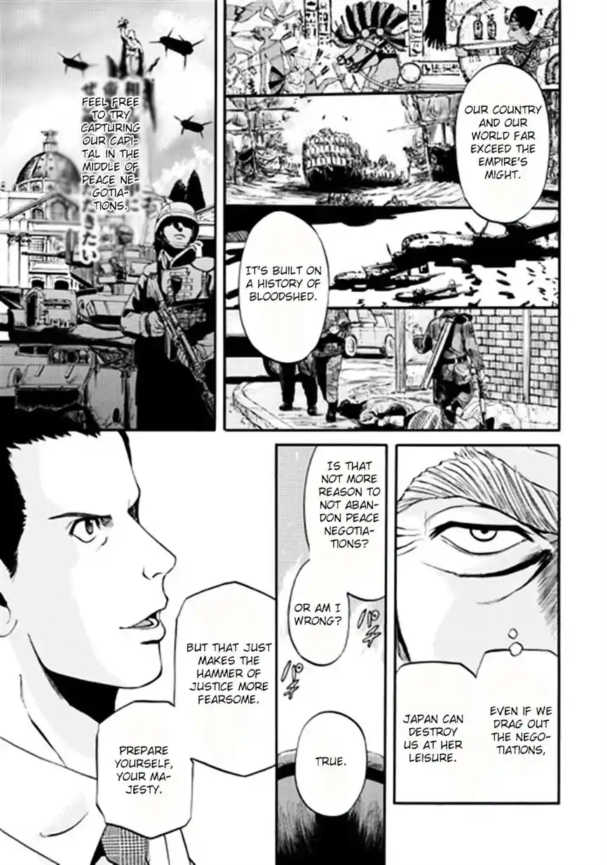 Gate – Jietai Kare no Chi nite, Kaku Tatakeri Chapter 35