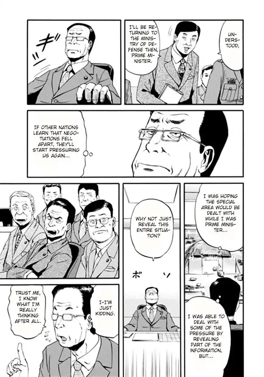 Gate – Jietai Kare no Chi nite, Kaku Tatakeri Chapter 35