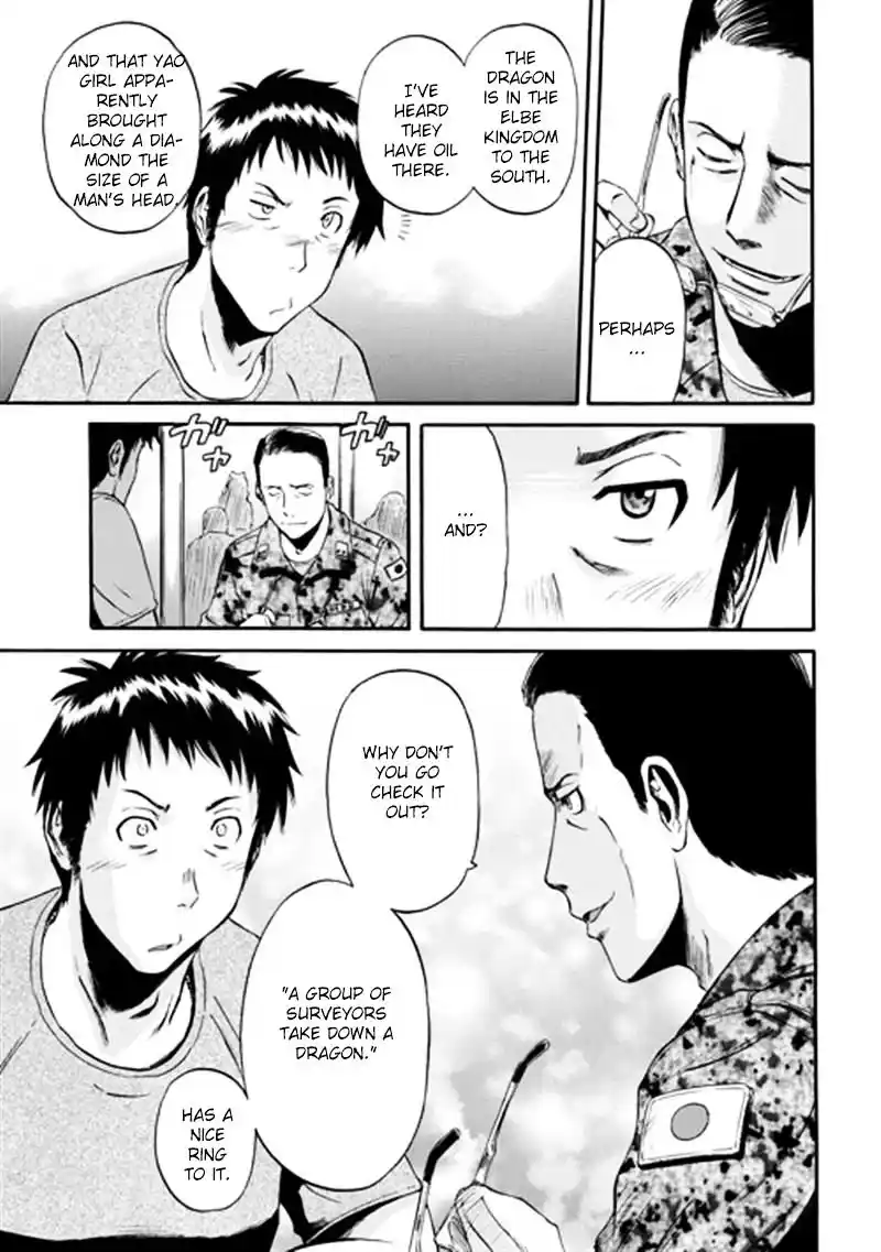 Gate – Jietai Kare no Chi nite, Kaku Tatakeri Chapter 37