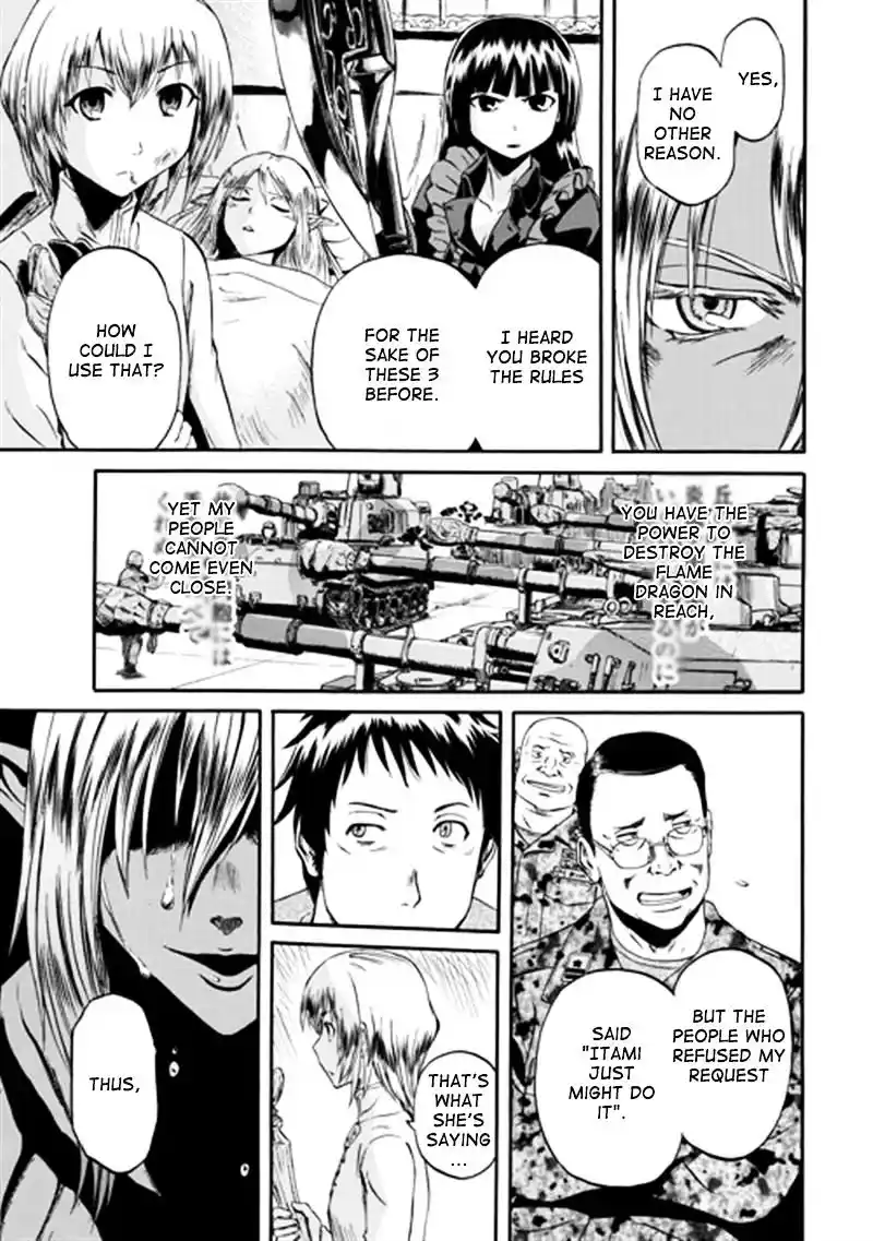 Gate – Jietai Kare no Chi nite, Kaku Tatakeri Chapter 38