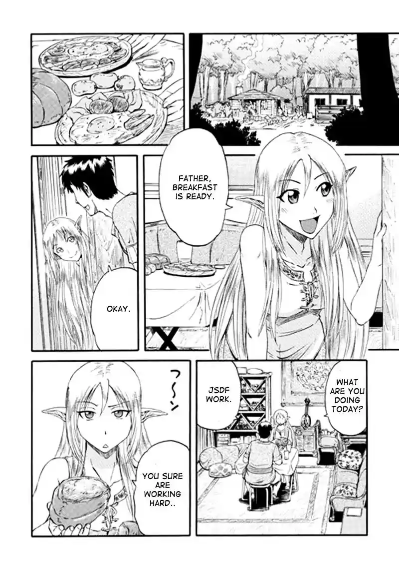 Gate – Jietai Kare no Chi nite, Kaku Tatakeri Chapter 38