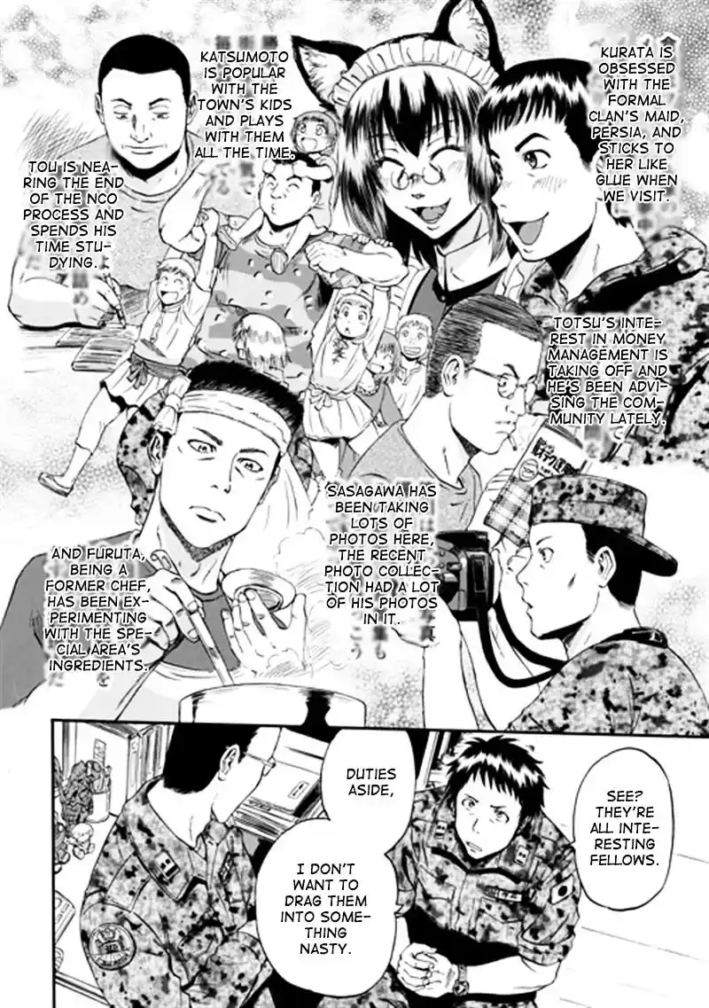 Gate – Jietai Kare no Chi nite, Kaku Tatakeri Chapter 38