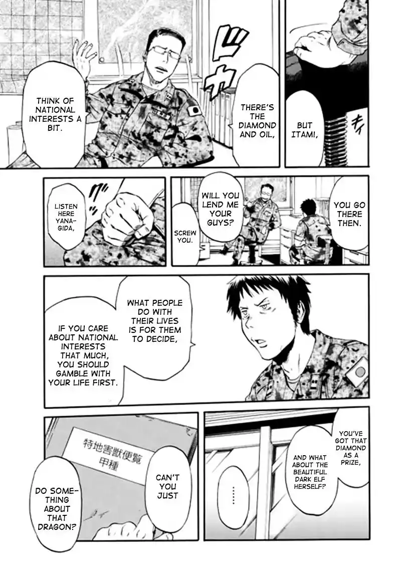 Gate – Jietai Kare no Chi nite, Kaku Tatakeri Chapter 38