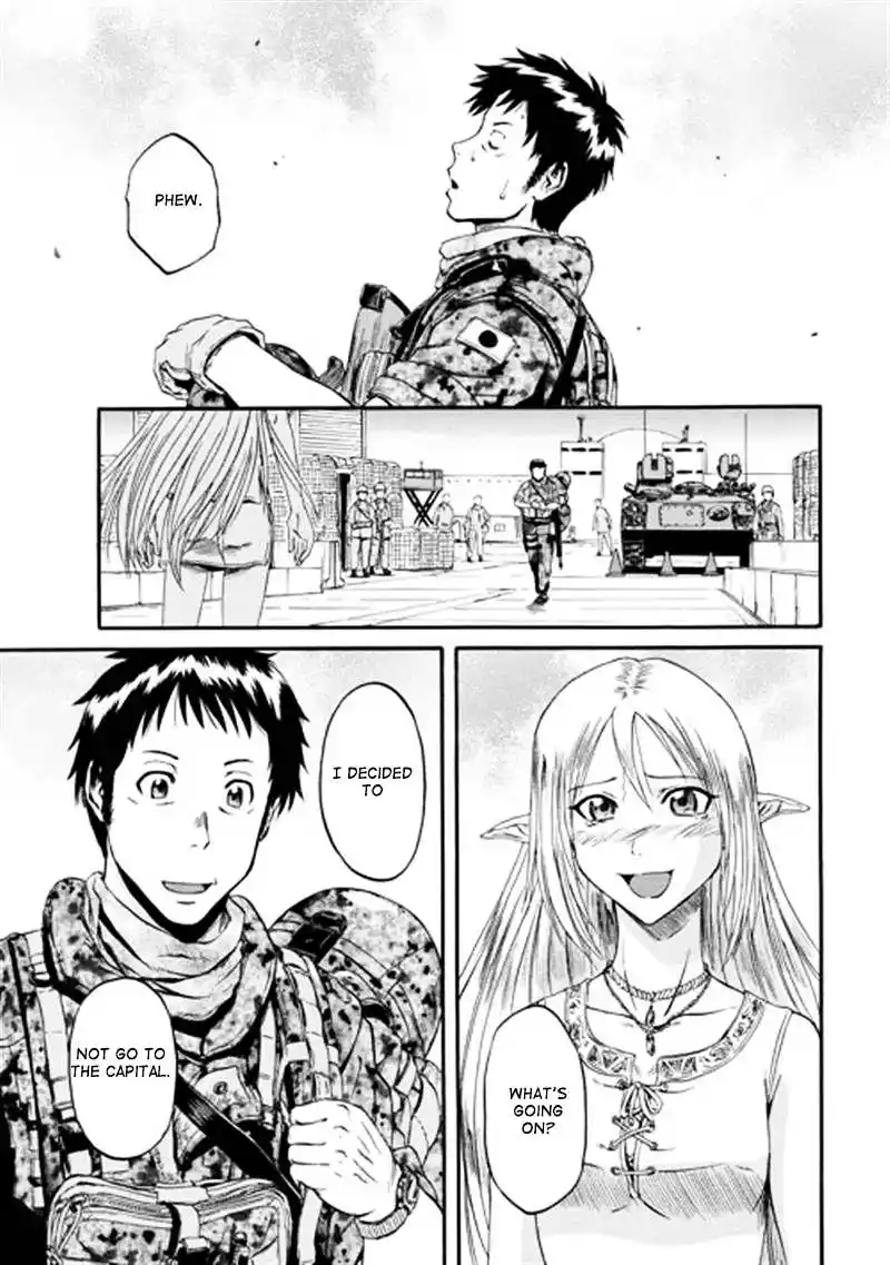 Gate – Jietai Kare no Chi nite, Kaku Tatakeri Chapter 39