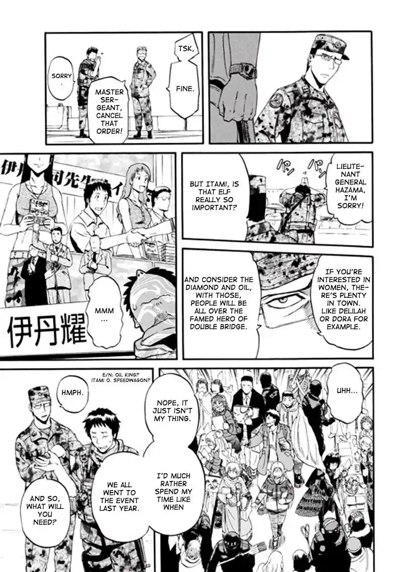 Gate – Jietai Kare no Chi nite, Kaku Tatakeri Chapter 39