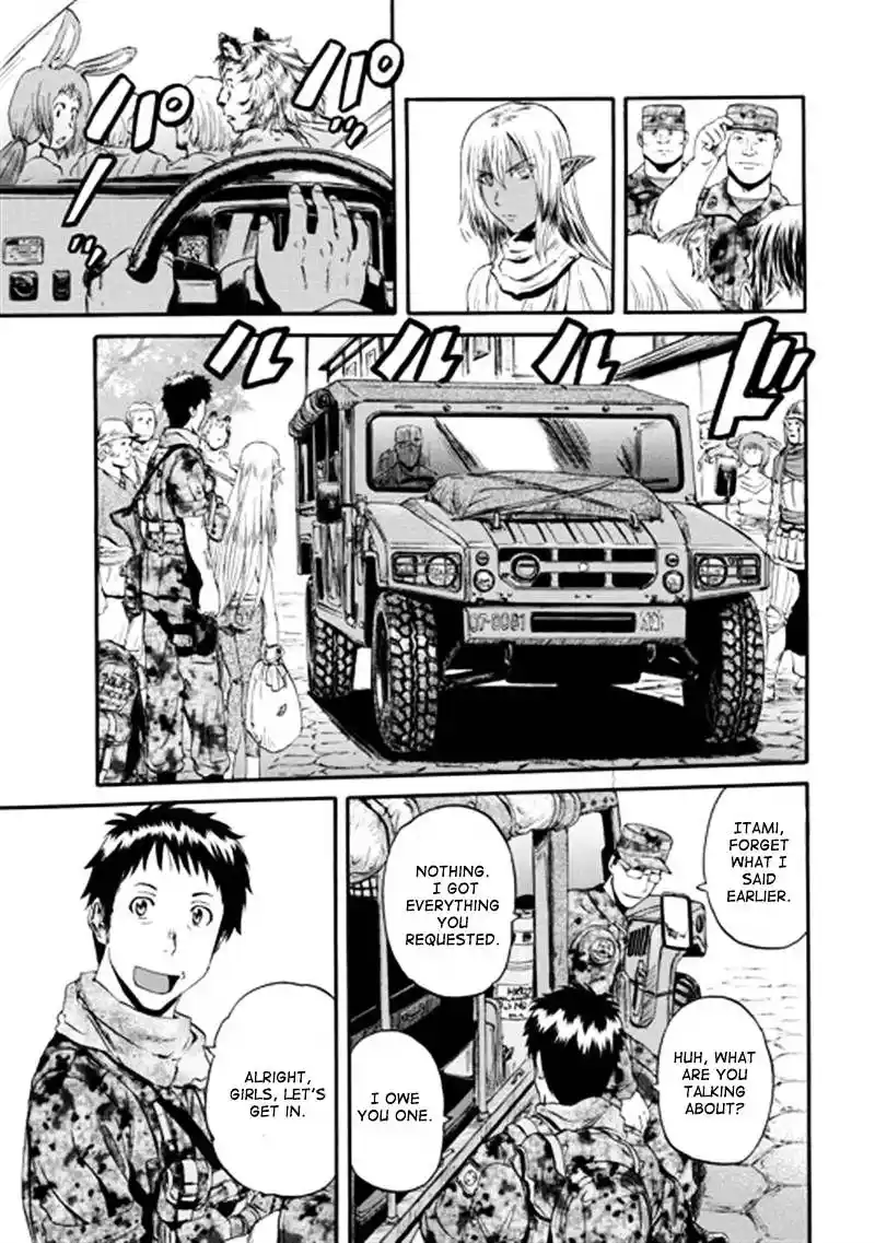 Gate – Jietai Kare no Chi nite, Kaku Tatakeri Chapter 39